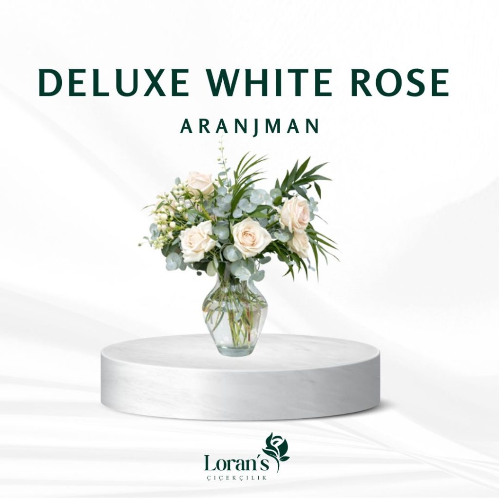 Deluxe White Rose Aranjman